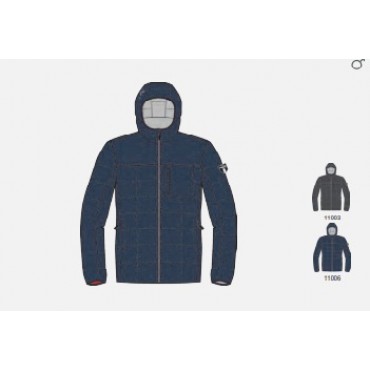 Куртка мужская пуховая SWIX Romsdal (т.сер.-меланж)