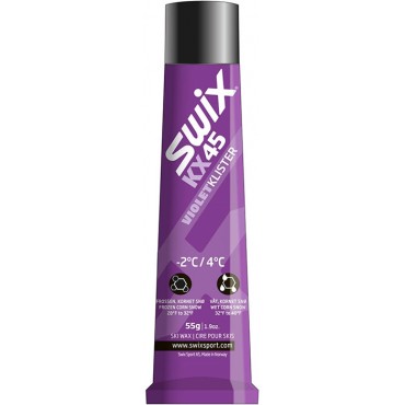 Мазь жидкая-клистер Swix KX45 Violet Klister со скребком