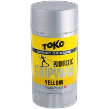 Мазь держания Toko Nordic GripWax yellow 0°C/-2°C Арт. 5508751