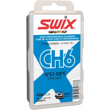 Мазь скольжения Swix CH6X Blue 60g