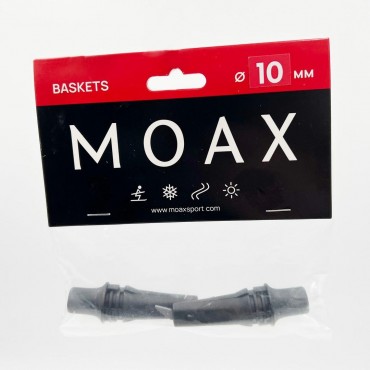 Наконечник лыжероллерный MOAX HM Rib твердоспл. , черн., D10 мм MPBRR10 - 001