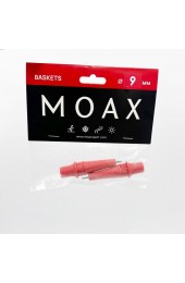 Наконечник лыжероллерный MOAX HM Rib твердоспл., красный, D9 мм MPBRR09 - 001