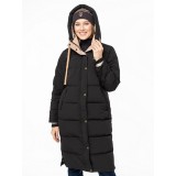 Пальто пух.жен. Dachstein 10000 чёрный M арт. MX2308