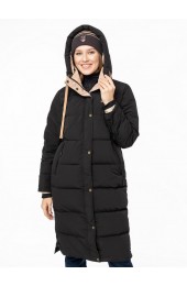 Пальто пух.жен. Dachstein 10000 чёрный M арт. MX2308