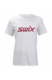 Футболка мужская Swix big logo белая Арт. 40691