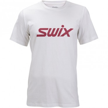 Футболка мужская Swix big logo белая