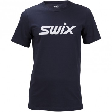 Футболка мужская Swix big logo синяя