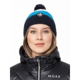 Шапка CORN KNIT 3 полоски ярко син.