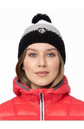 Шапка CORN KNIT 3 полоски темно сер.