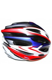 Шлем вело-роллерный PW-933-12 (red/white/blue)